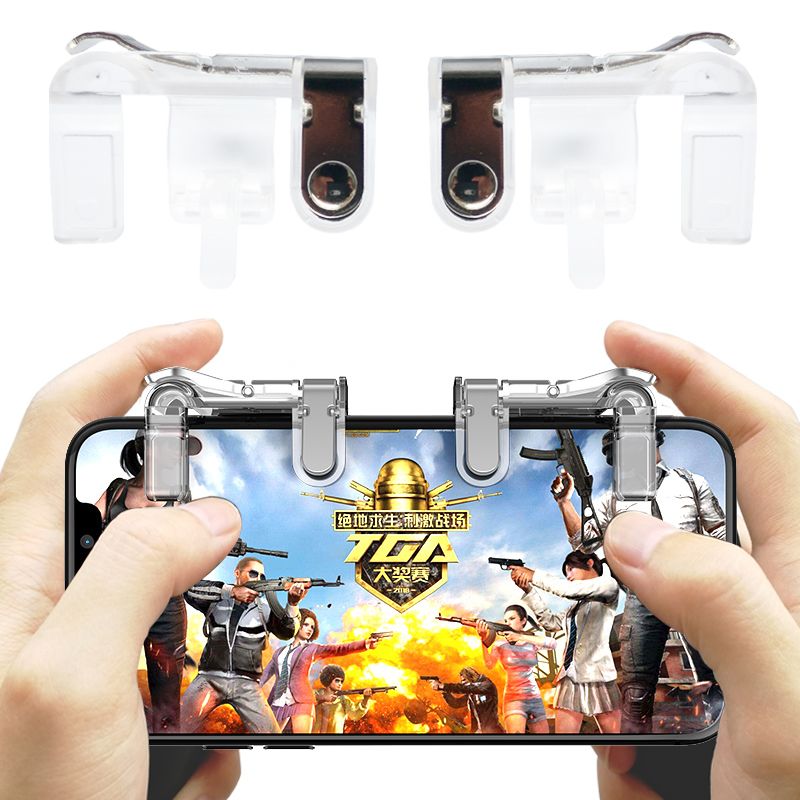 Game Fortnite Phone Joysticks Trigger Fire Button Aim Key Pubg - game fortnite phone joysticks trigger fire button aim key pubg mobile gamepad games l1r1 shooter controller for pubg knives out best pc gaming controller