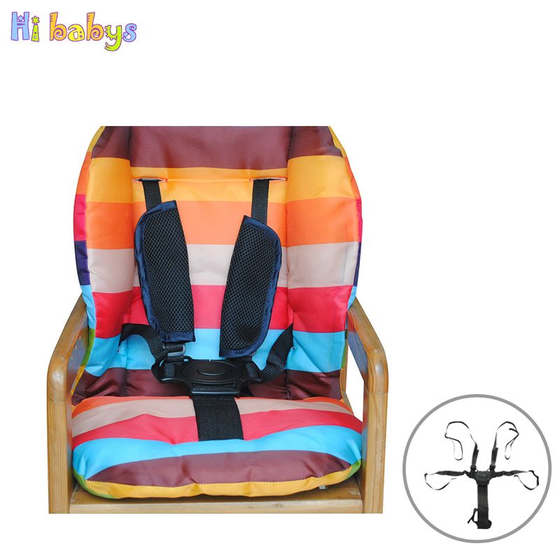 Baby Stroller Seat Belt 5 Point Harness Safety Strap Kid High Chair Safe Car Infant Accessories