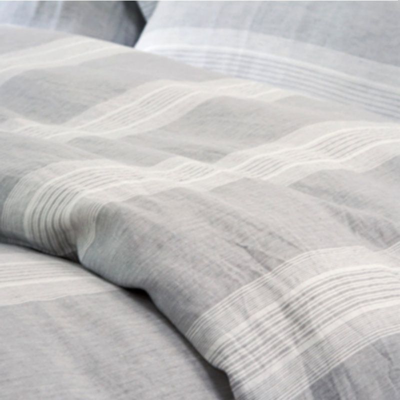 Yarn Dyed Strip 100 Pure Linen Bedding Sets Waterwash Yarn Dyed Strip 100 Pure Linen Bedding Sets Waterwash Pillowcase Duvet Cover Sheets Full Comforter From Herbertw