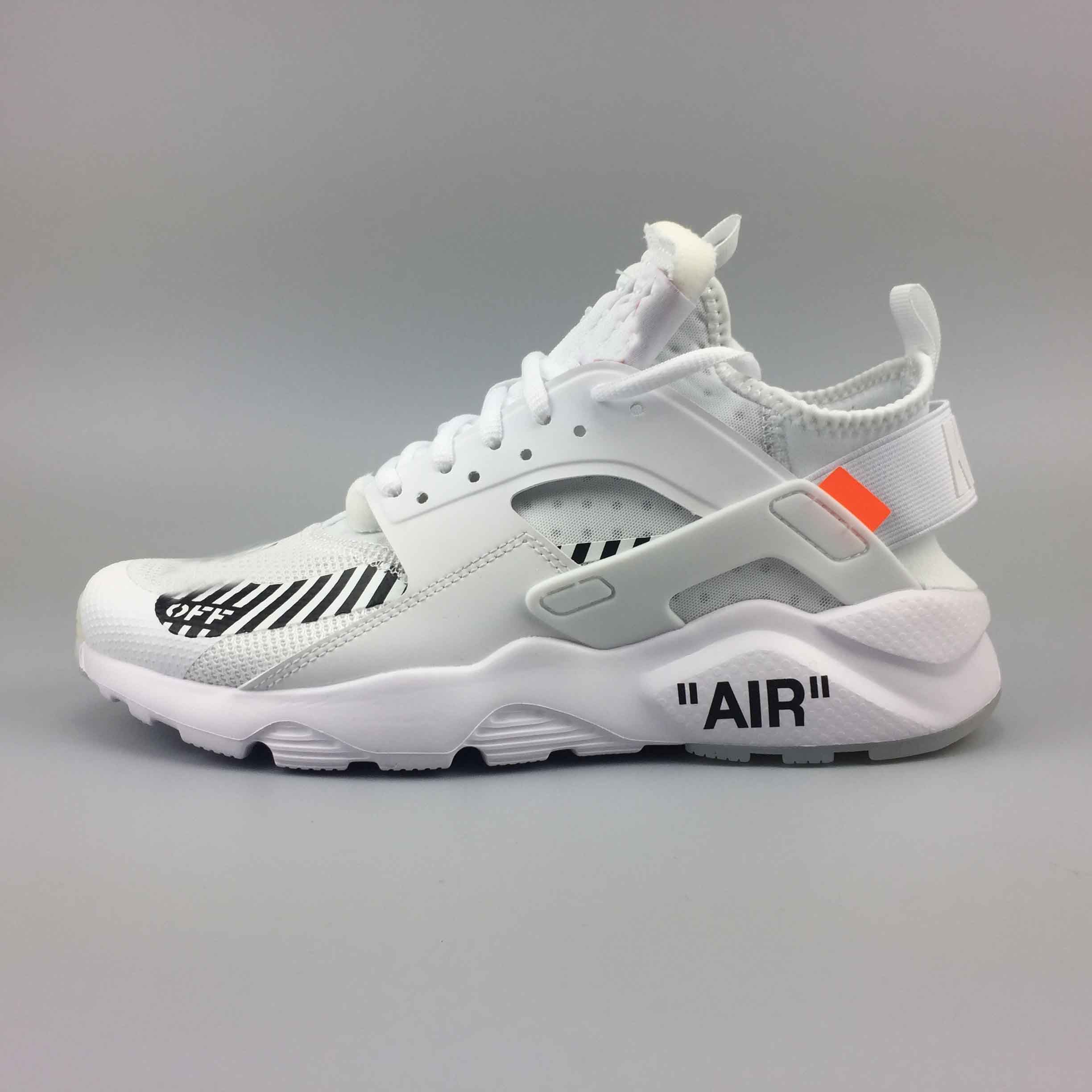 Acheter Nouveau 2018 Huarache Run Ultra Blanc Noir Chaussures De Acheter Nouveau 2018 Huarache Run Ultra Blanc Noir Chaussures De