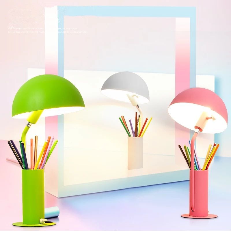 2018 Nordic Modern Desk Lamps E27 Led Table Lamp Pen Container 2018 Nordic Modern Desk Lamps E27 Led Table Lamp Pen Container Reading Book Lights Bed Desktop Working Writing Learning Gift Dormitory Lighting From