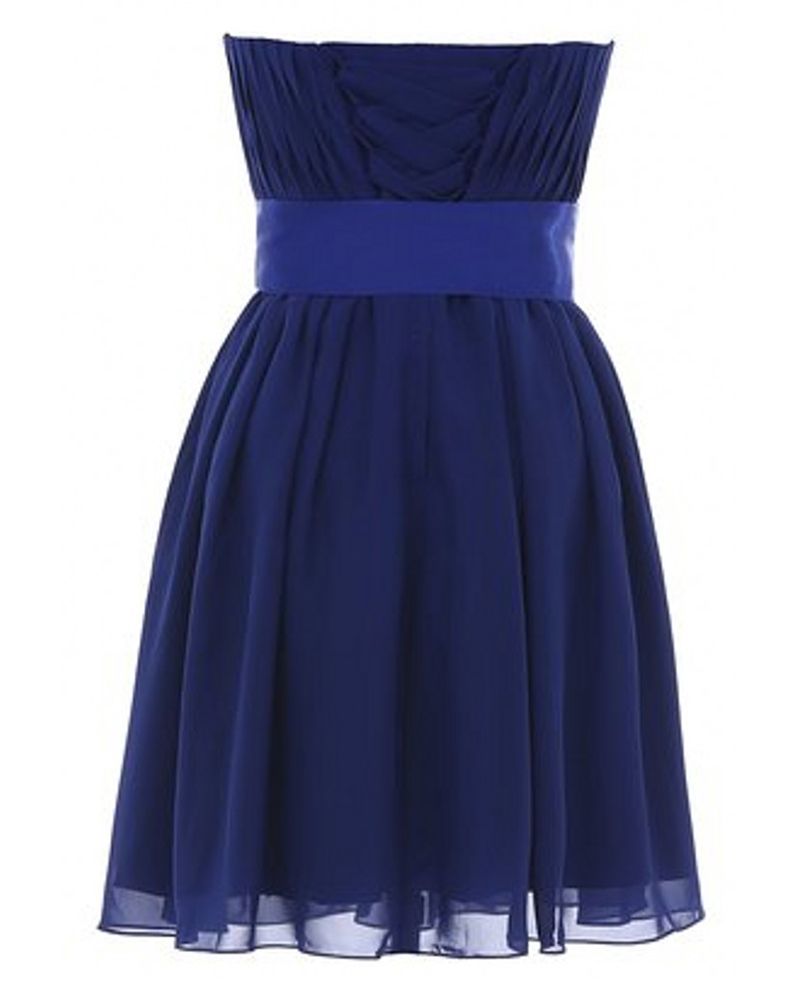 Acquista Brevi Abiti In Chiffon Bridemaids Con Fiocco A Linea Senza Spalline Economici Abiti Da Cerimonia Da Sposa Abiti Da Festa Damigella Donore A 26 8 Dal Ericdress214 Dhgate Com
