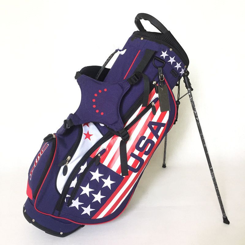 2019 USA Golf Bag Portable Support Stand Package Limited Nylon Professional Golf Clubs Bags