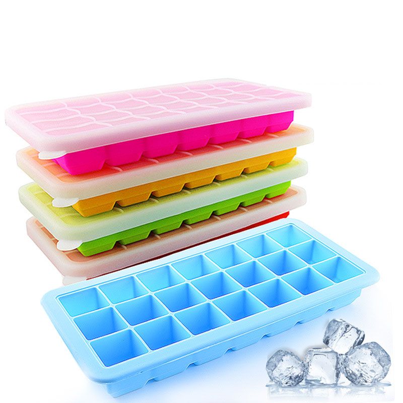 small cube silicone ice cube trays