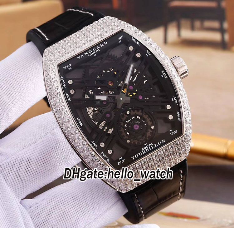 High Quality Luxury Brand Vanguard New Saratoge V 45 T SQT Skeleton