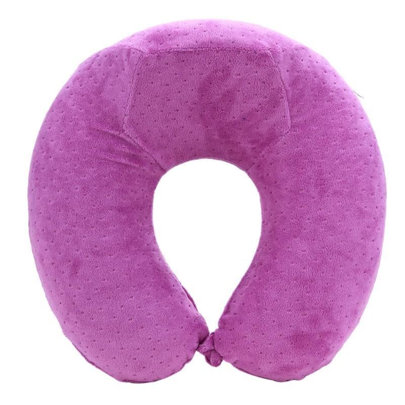 Portable Soft Comfortable U Shaped Neck Pillow Memory Foam Shape Portable Soft Comfortable U Shaped Neck Pillow Memory Foam Shape Pillows Health Care Headrest For Office Cushion Cream Funky