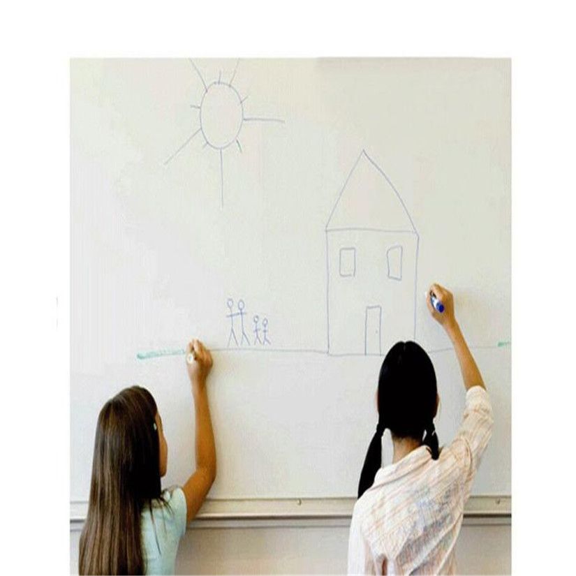new qualified wall sticker white board creative home decor parede