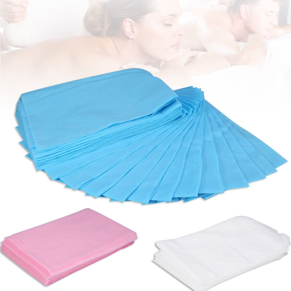 80 X 180cm Waterproof Disposable SPA Bedsheet Non Woven Beauty Salon