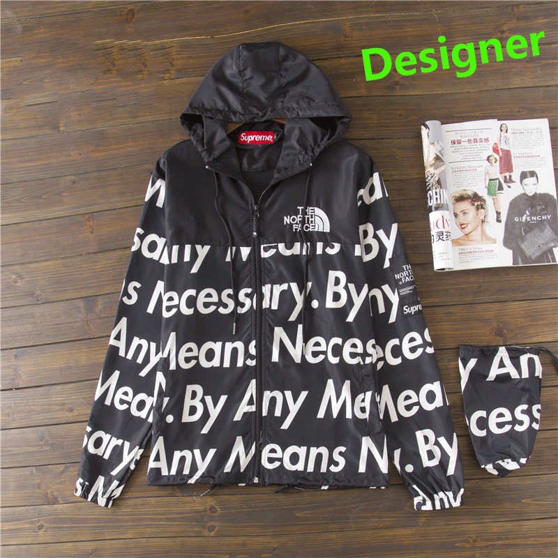 Hommes Femmes Windrunner Veste Acheter Printemps Designer Lettres Eq5q4