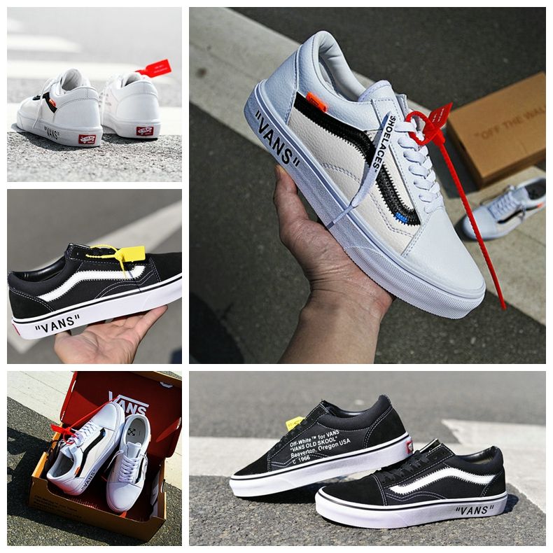 vans x off white nere