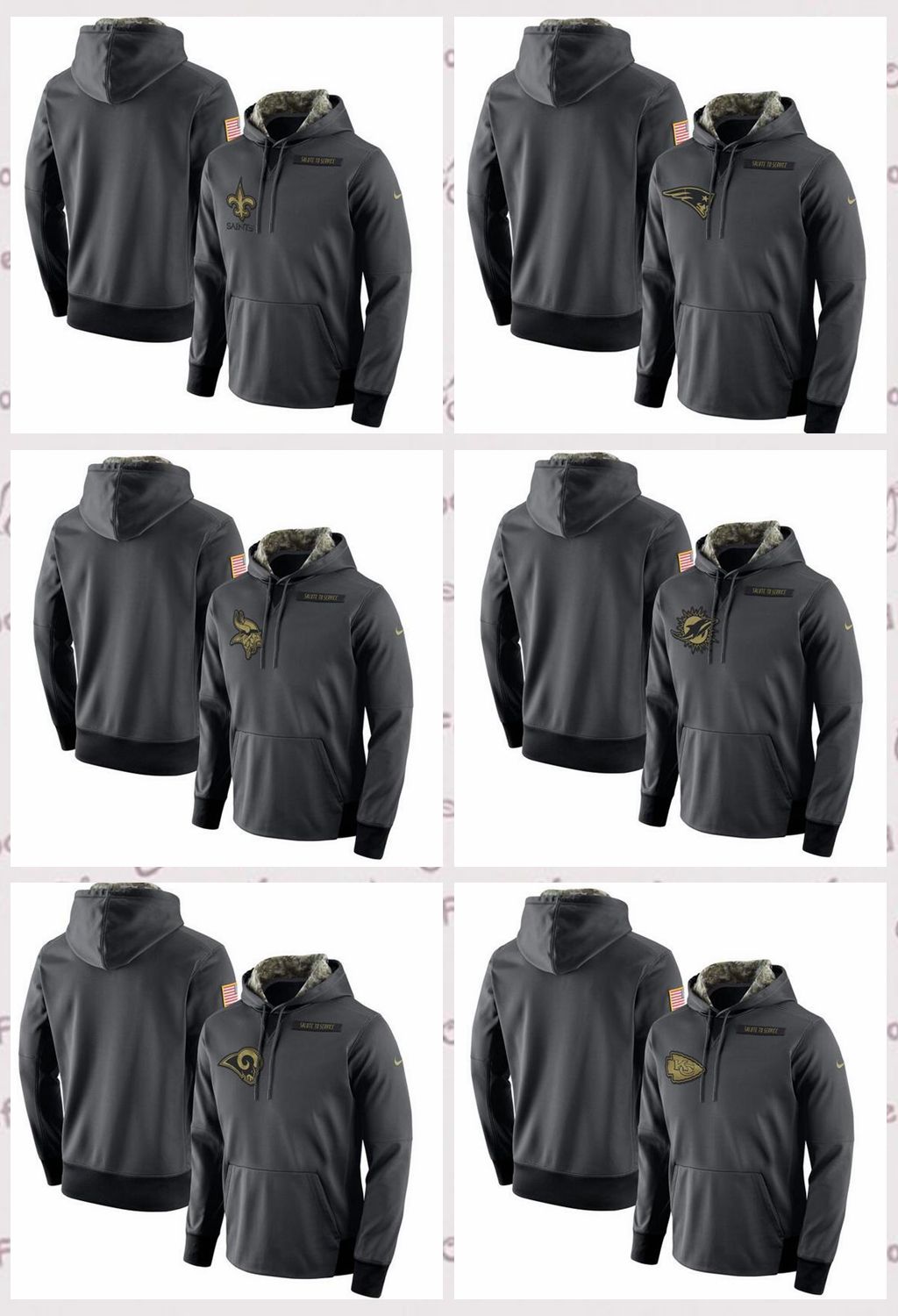 Minnesota Vikings Football Hoodie Zip up Jacket Coat Winter Warm Black and Gray