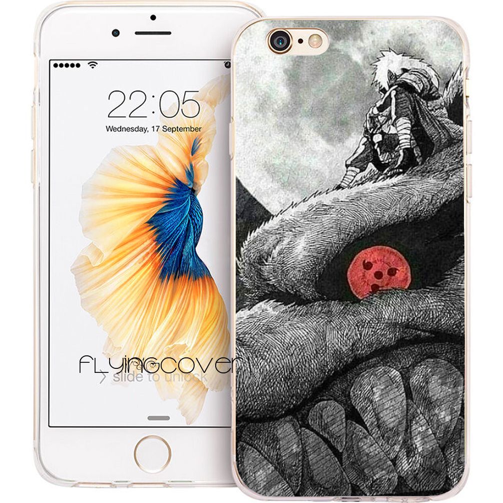 coque iphone 8 plus silicone naruto