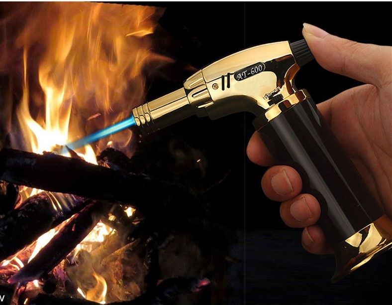 2019 1300'C Metal Melting Butane Gas Torch Lighter Portable Large