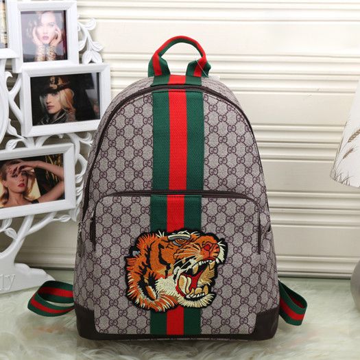 Nouveau De Et Designer Dos Broderie Mode G Tête Tigre 2018 Chat Hommes Sacs Luxe Charms Sac Femmes À dCerxBo