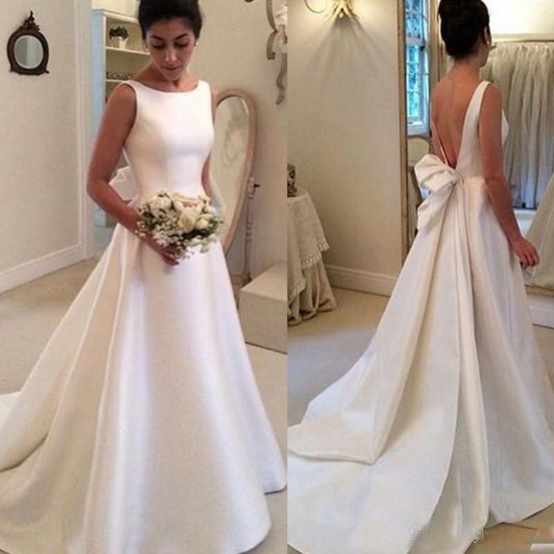 Cheap Backless Wedding Dresses