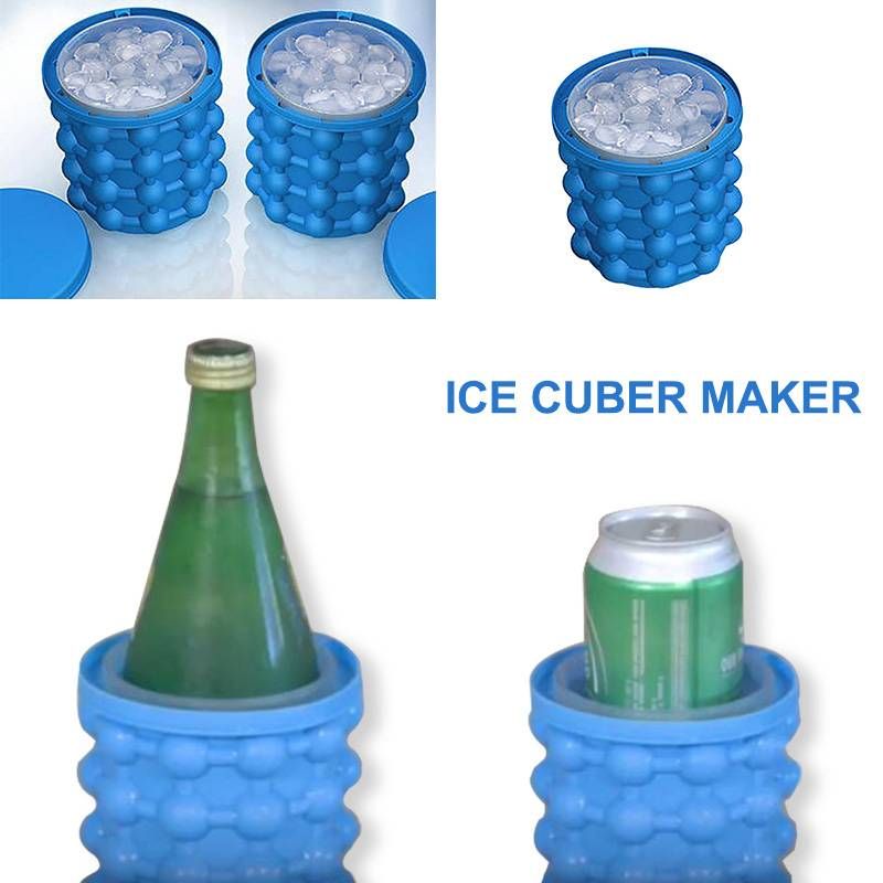 New Ice Cube Maker Geniaa The Revolutionary Space Saving New Ice Cube Maker Geniaa The Revolutionary Space Saving Silicon Summer Cooling Tubs Creative Kitchen Tools Colorful Gadgets