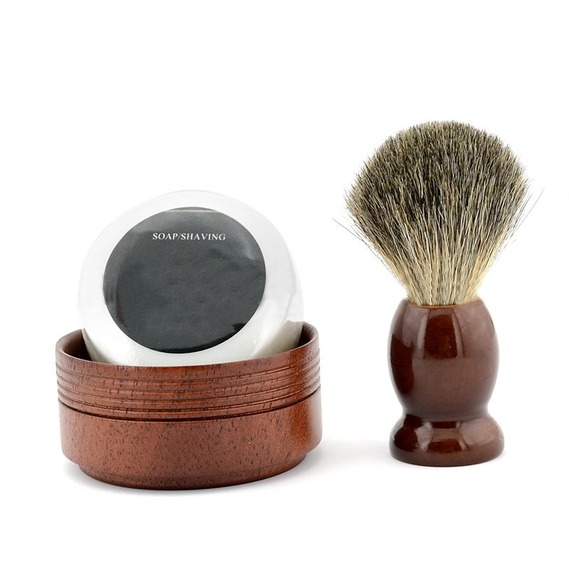 Fashion Men'S Shaving Kit Shaving Brush With Shaving Bowl Men'S Styling