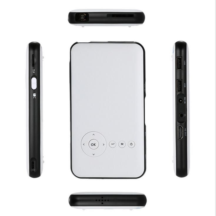 2018-Wejoy Mini Projector DL-S6 8G Smart Portable LED Projector DLP HDMIOUT Portable Home theater Android Pico Pocket Mobile Projetor