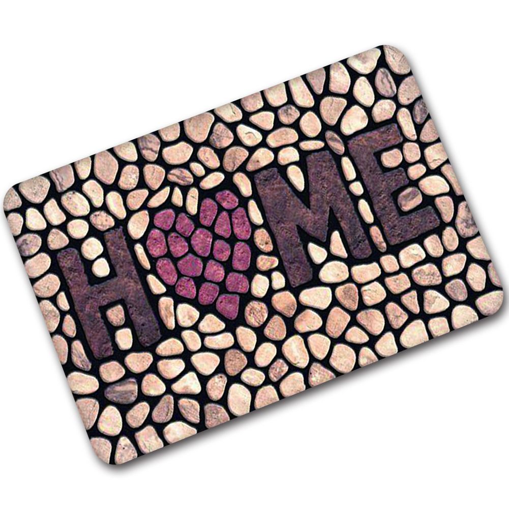 Cobblestone Rubber Mat Front Door Mats Welcome Home Outdoor Non Slip Cobblestone Rubber Mat Front Door Mats Welcome Home Outdoor Non Slip Indoor Kitchen Area Rugs Doormat Entrance Replacement Furniture