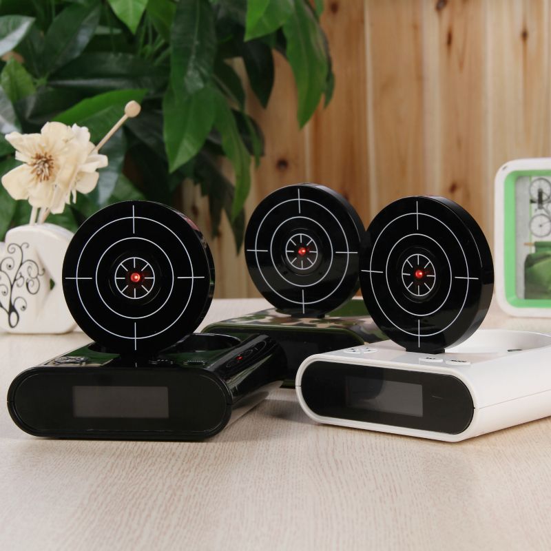 2019 Gun Alarm Clock / Shoot Alarm Clock / Gun O'Clock / Lock N Load