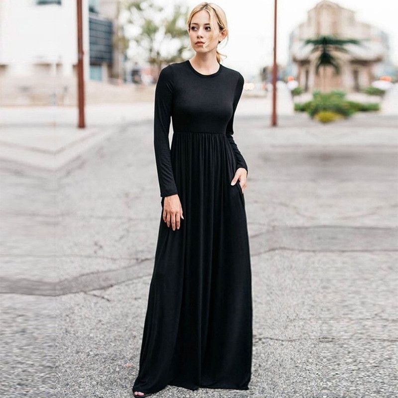 smart casual maxi dress