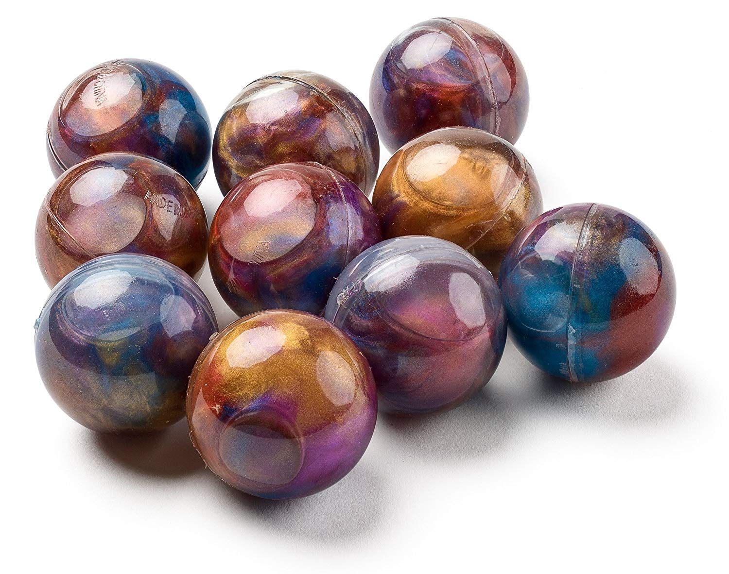 2020 Therapeutic Fun Silly Putty Slime Rainbow Balls Bulk, 1 Dozen