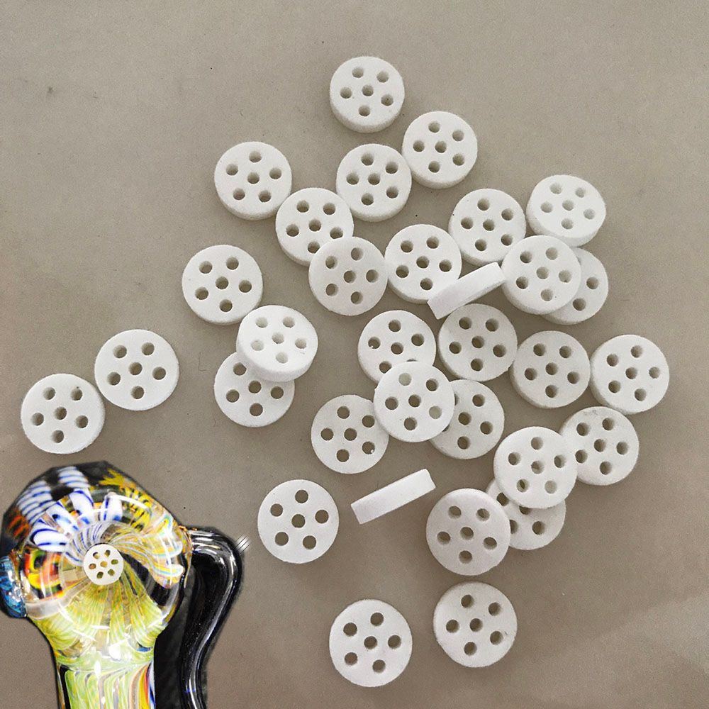 2020 Ceramic Screen Smoking Filter Screen Glass Bowl Smoking