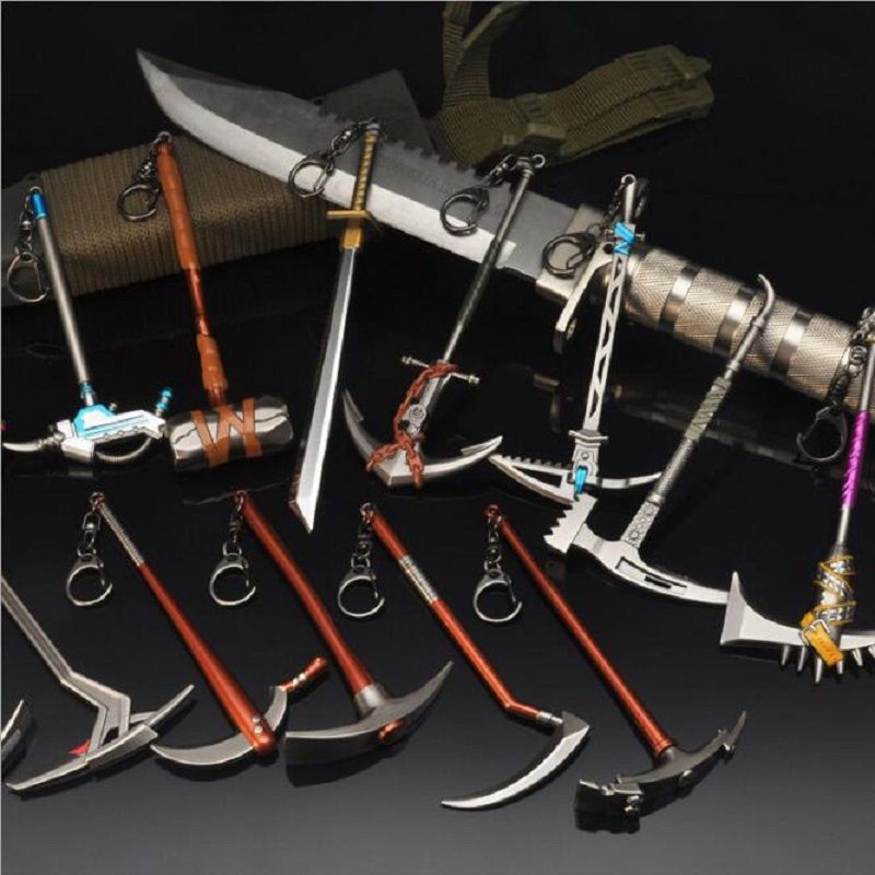 compre fort nite picareta action figure toy anarquia machado ceifeira picareta quinzena chaveiro liga de zinco 17 cores de zcqiqi1984 2 52 pt dhgate com - picaretas do fortnite