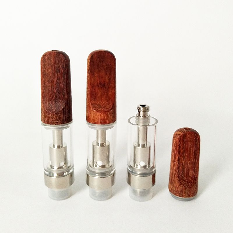 Wood Tip Cartridge Vape Cartridges Oil 510 Cartridge Ceramic Coil