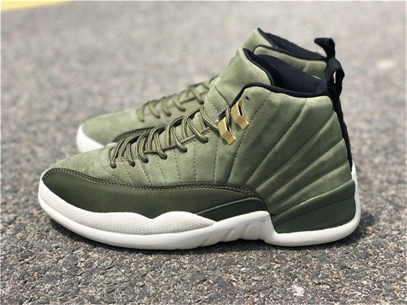 green suede 12s
