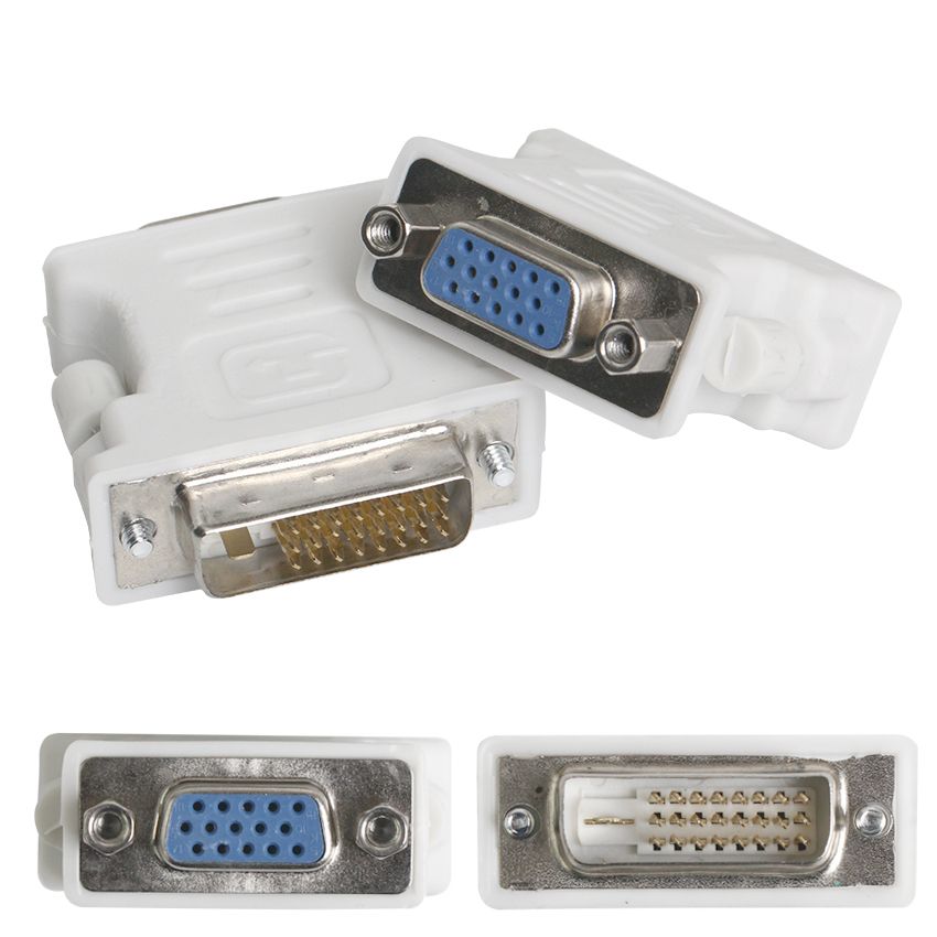 DVI-D 24+1 Pin Male to HDMI Female Plug Jack Adapter Connector für HDTV 