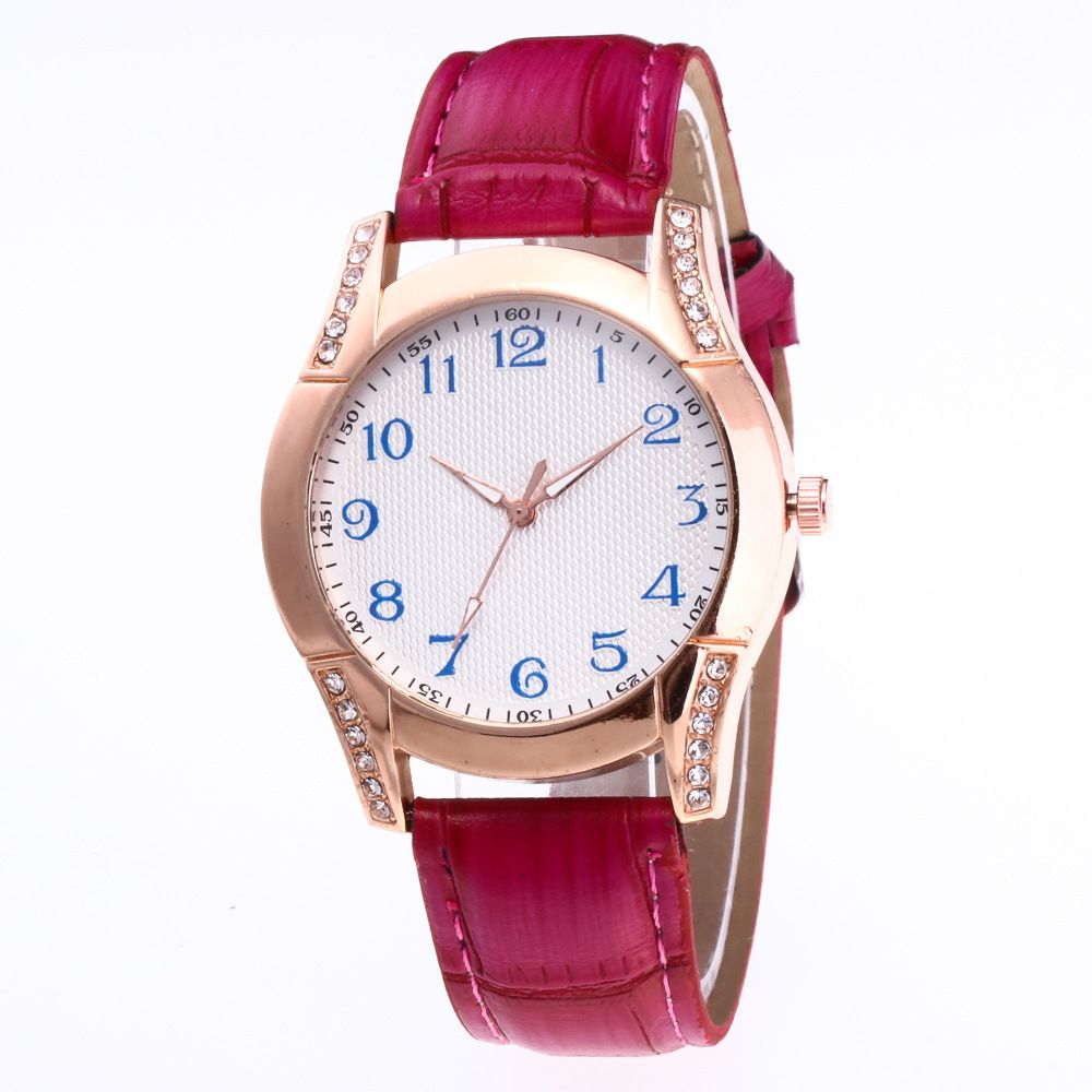 New Style Diamond Ladies Watches Elegant Female Quartz Watch Women Blue Numberal Etched Surface Design Leather Strap Gift Watch Buy Cheap Watches Cheap Wrist Watches From Bigbangzcx 2 25 Dhgate Com