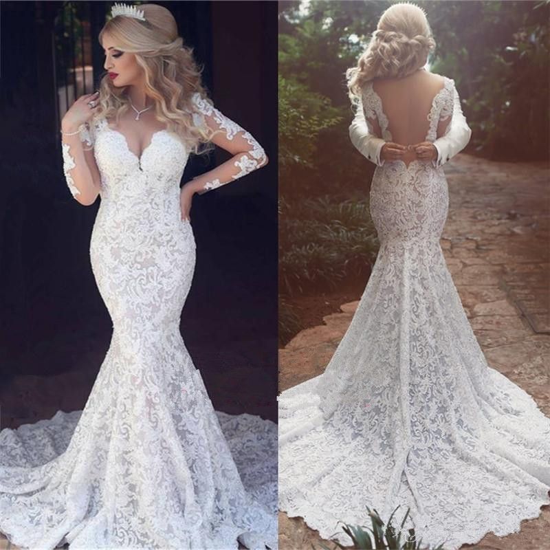 classic wedding dresses long sleeve