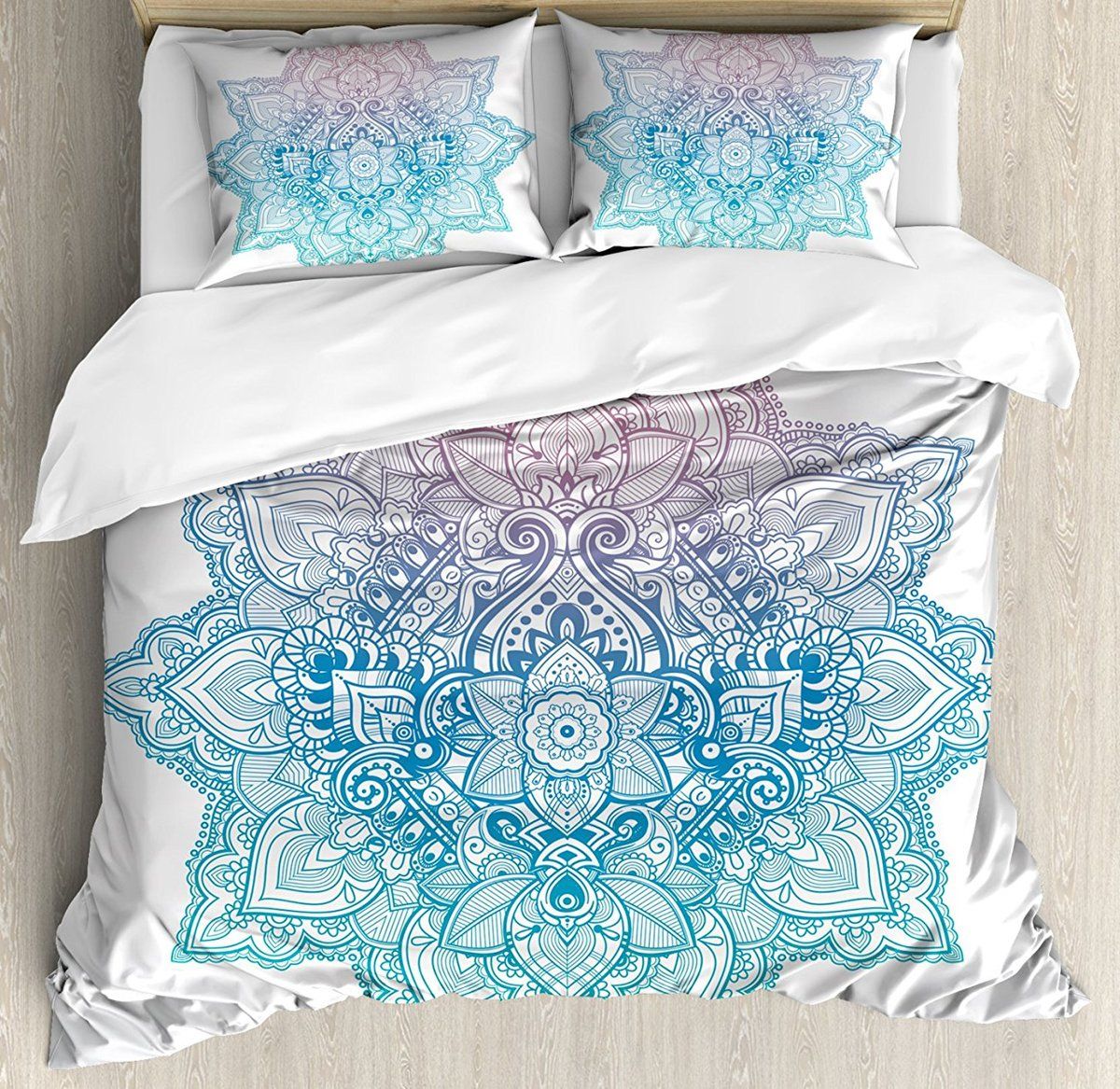 Tattoo Crib Bedding Topsimages Com Lotus Duvet Cover Set Bohemian Tattoo Style Zen Pastel Toned Mandala Jpg 1200x1167 Crib Bedding