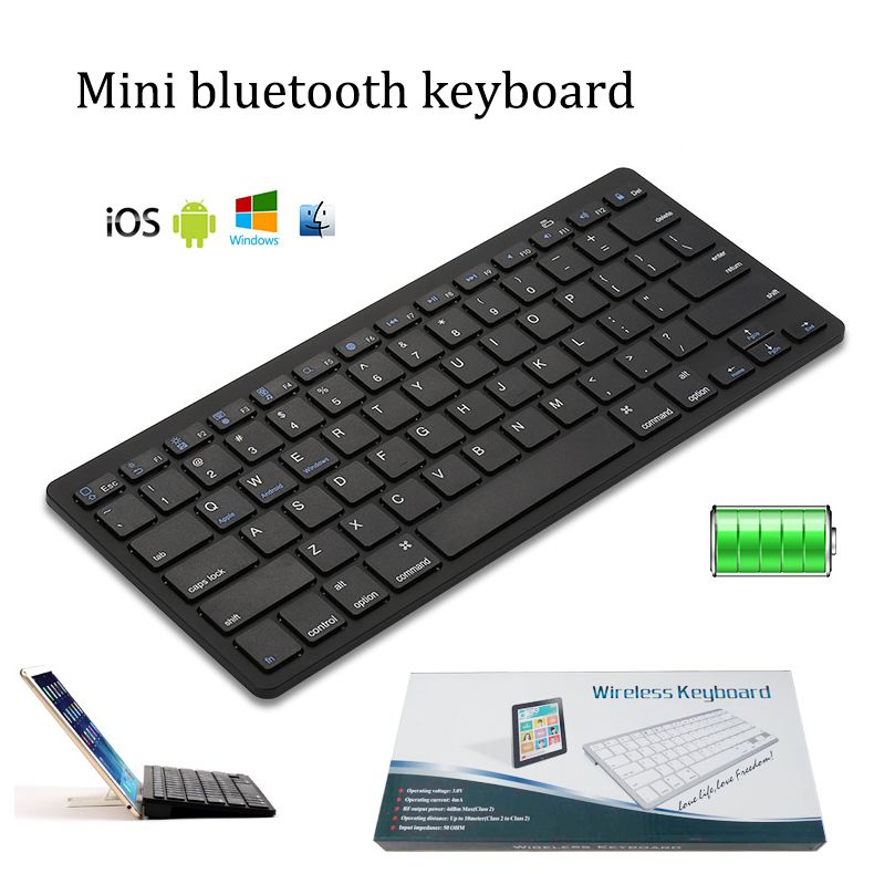 Nouveaux Claviers De Téléphone Portable Bluetooth 30 Mini 78 Touches Clavier Ultra Mince Sans Fil Portable Pour Smartphone Ipad Fit Ios Windows -