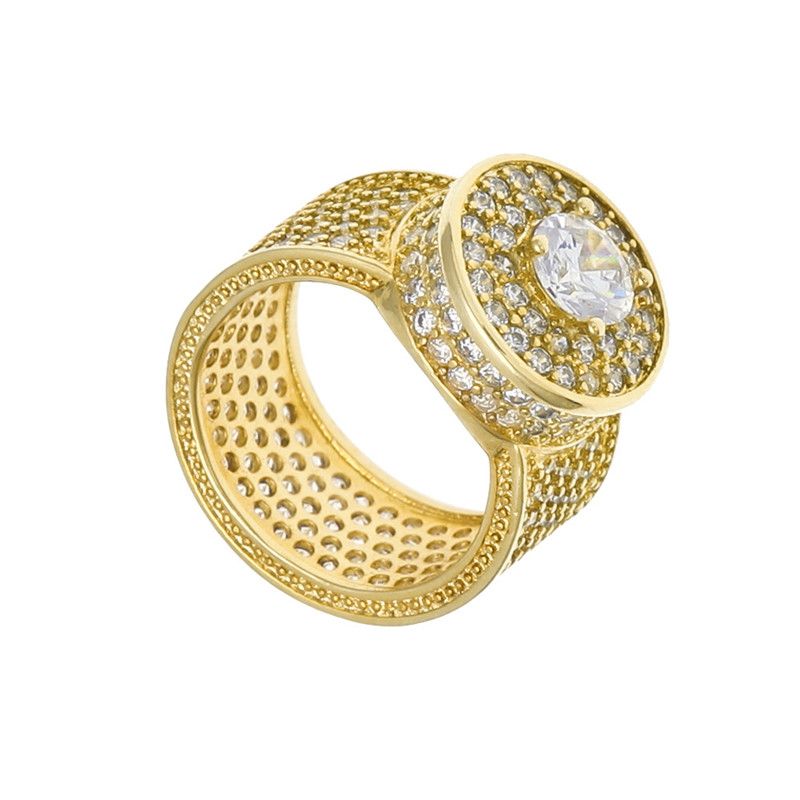 Wedding Anniversary Bands Band Wedding 925 Sterling Silver Micro Pave Cz Iced Out Bling Men S Women Ring Jewellery Watches Vishawatch Com