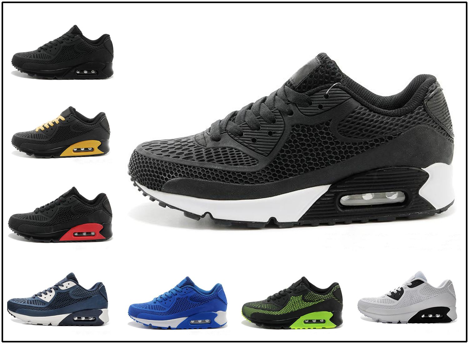 nike air max 90 kpu airmax Nouveau Casual Chaussures Coussin 90 KPU Hommes Femmes Baskets Haute Qualité Pas Cher Tous Noir Chaussures De Sport ... nike air max 90 kpu airmax Nouveau Casual Chaussures Coussin 90 KPU Hommes Femmes Baskets Haute Qualité Pas Cher Tous Noir Chaussures De Sport ...