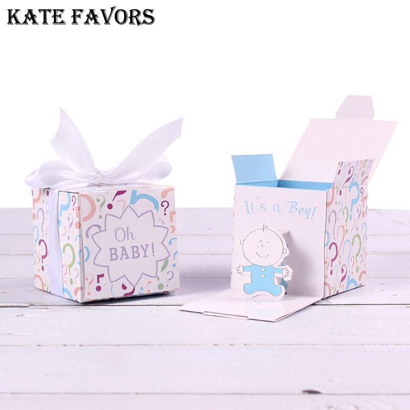gender reveal box cute
