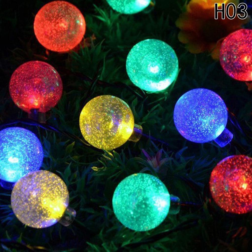 solar powered christmas tree decor waterproof 6m 30 leds crystal bubble ball light wedding new year holiday fairy lamp string house christmas decorations - Solar Powered Christmas Decorations solar powered christmas tree decor waterproof 6m 30 leds crystal bubble ball light wedding new year holiday fairy lamp string house christmas decorations - Solar Powered Christmas Decorations