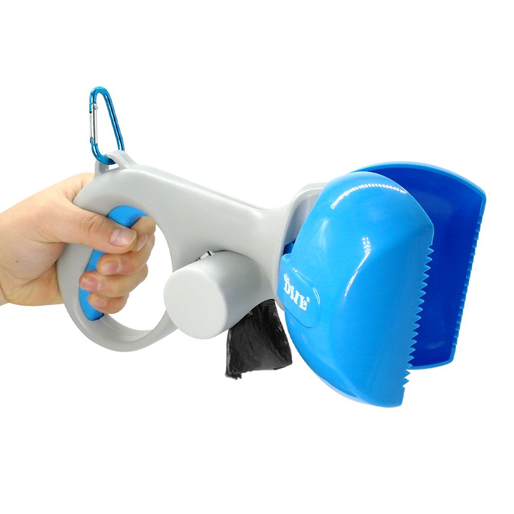 2021 Portable Pet Pooper Scooper Dog Cat Poop Scooper Pet Dog Waste Bag Holder Dogs Poop Easy