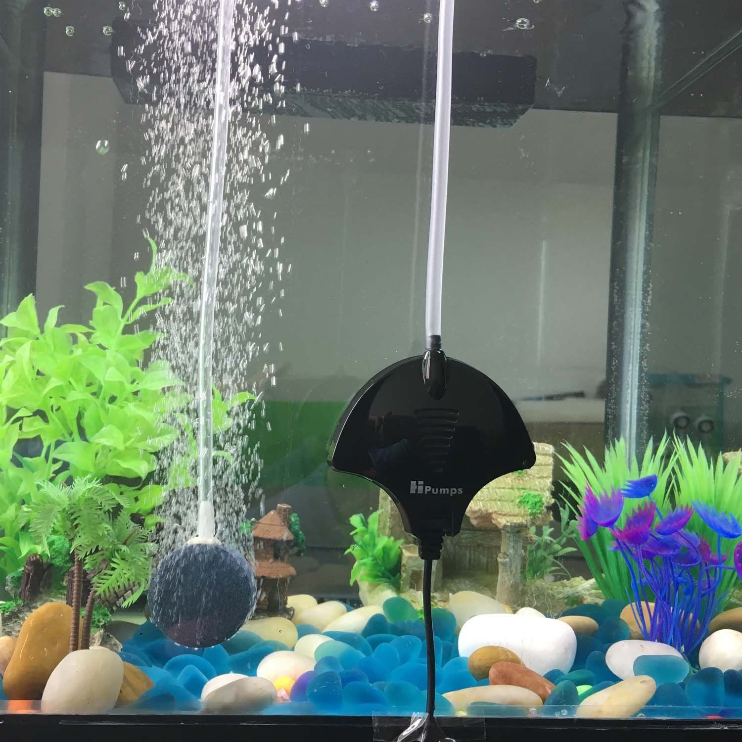2019 Aquarium Air Pump Quietest Super Energy Saving Fish Tank Oxygen Aerator Pump With Air Stone