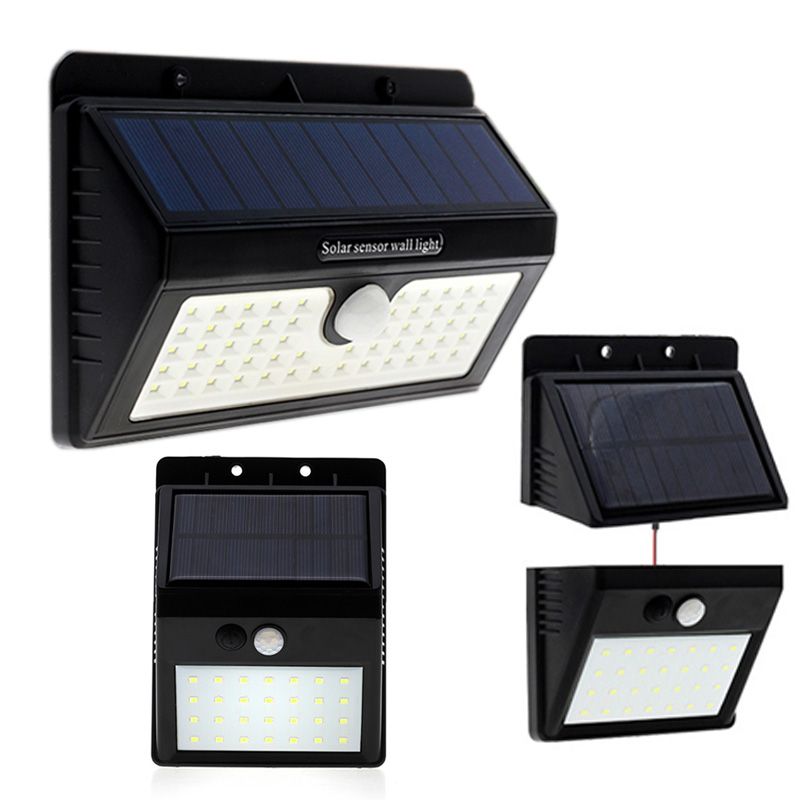 55 Led Solar Lights Motion Sensor Outdoor Waterproof Garden Light Up Santa Best Showroom Lights