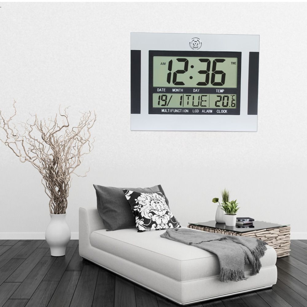 Modern Digital Wall Clock
