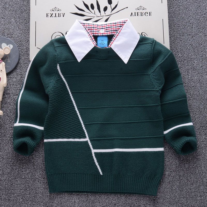 Camicia Della Acquista Ragazzi 2018 Maglioni Bambino Colletto qUwxtOH