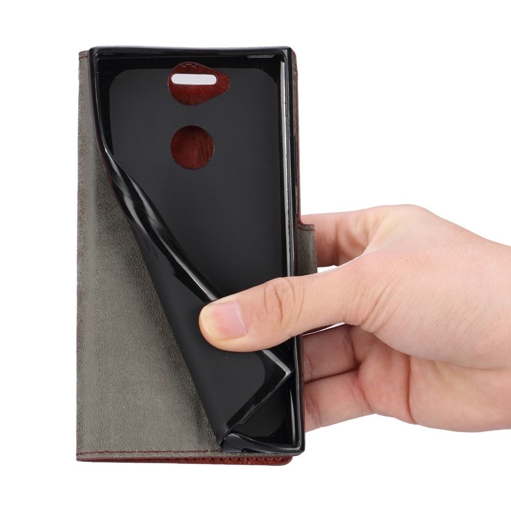 e Retro Mad Wallet Leather Case For Huawei P