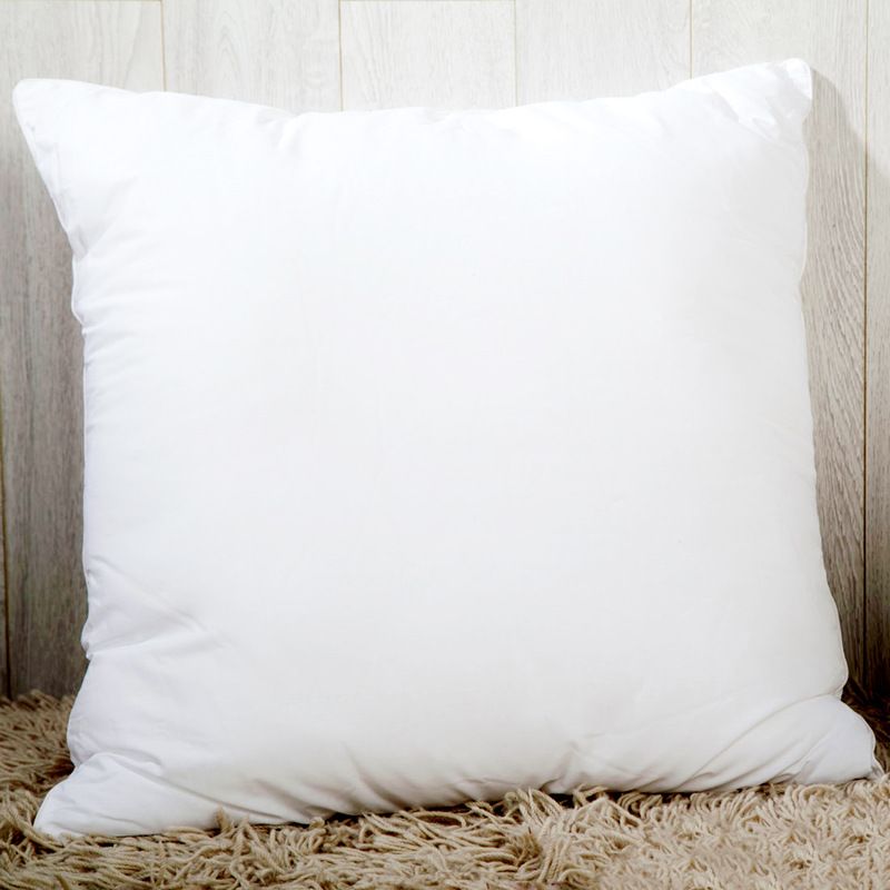 Custom Thermal Transfer Sublimation Pillowcase Blank White Throw Pillow Cover 40*40cm Polyester