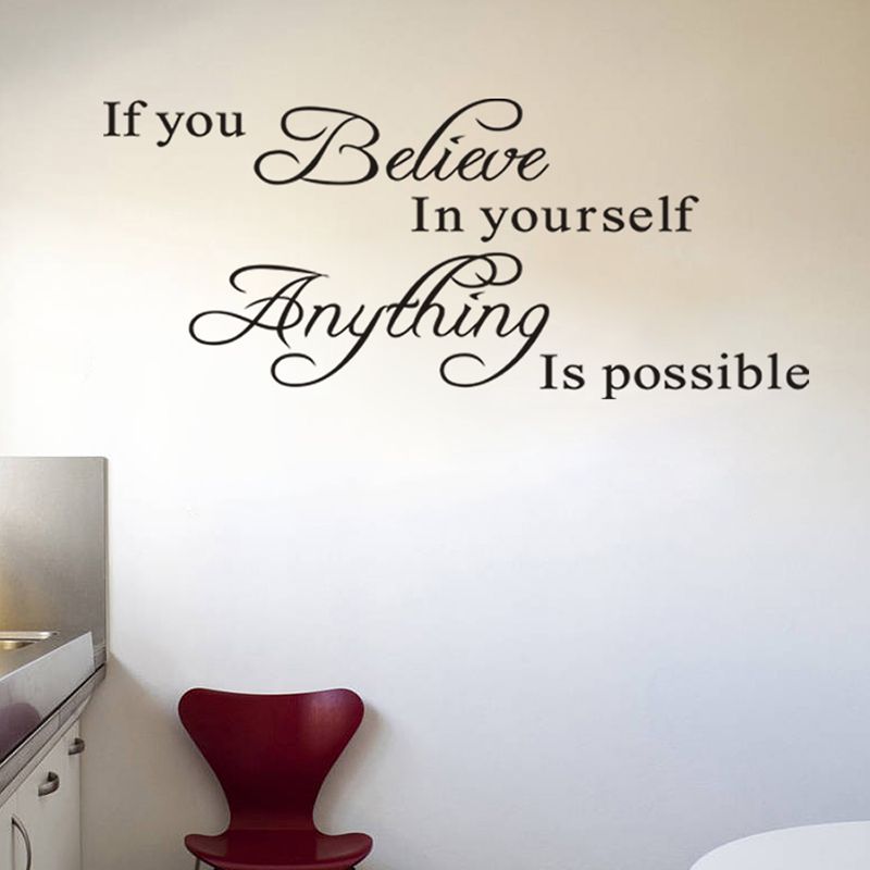 if you believe in yourself anything is possible inspirational quotes