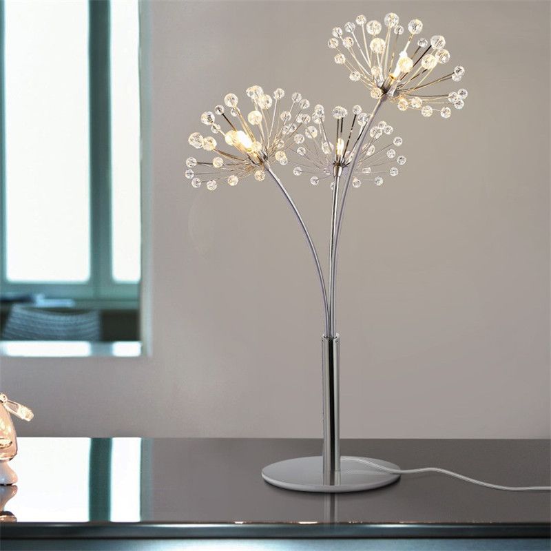 Simple Modern Crystal Table Lamp Luxury Light Creative Bedroom Bedside Marriage Wedding Room Decoration - Modern Crystal Table Lamps Simple Modern Crystal Table Lamp Luxury Light Creative Bedroom Bedside Marriage Wedding Room Decoration - Modern Crystal Table Lamps