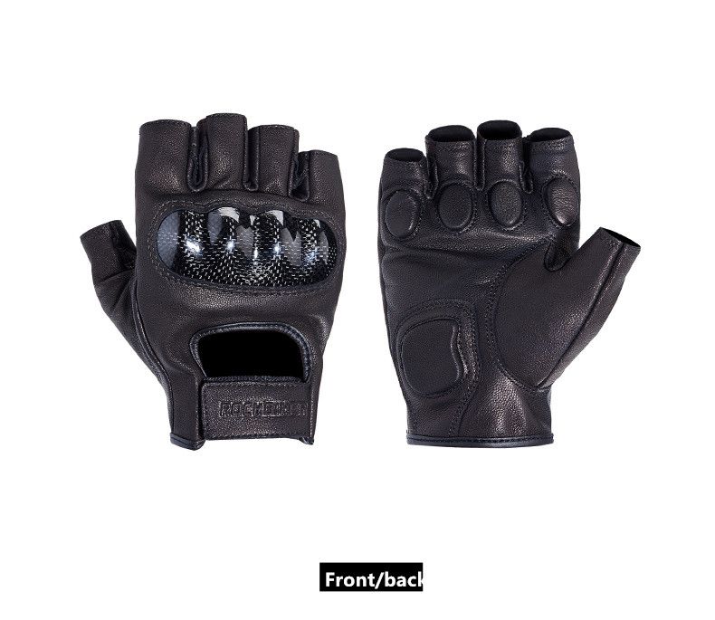 NUOVO CAFE RACER MOTO CHOPPER Pelle Guanti Motociclista Moto Guanti di pelle