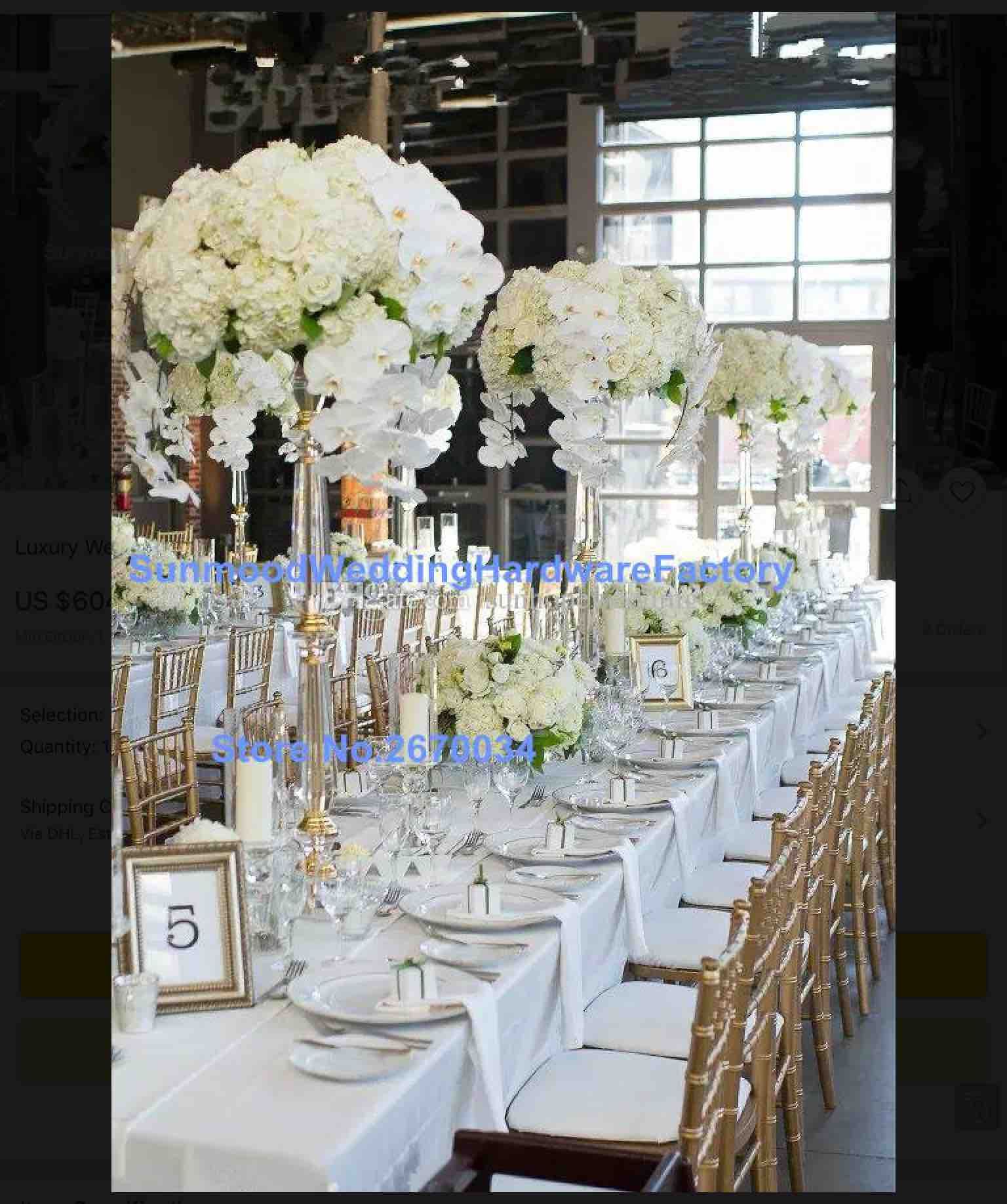 Compre Última Mesa De Acrílico Transparente Para Bodas, Decoración De